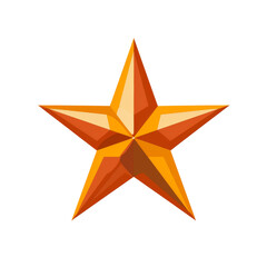 Obraz premium Star icon. Vector illustration isolated on transparent background
