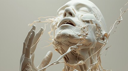 Anatomy art Ideas from the beauty of the human body can be translated into many forms of art.