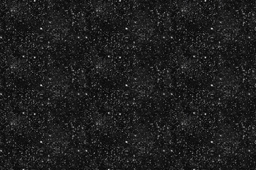 Obraz premium Seamless black and white starry sky pattern