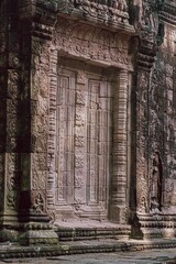 Ancient gate of the Ta Prom temple