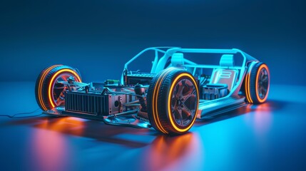 Pioneering the Future: High-Performance Electric Vehicle Featuring State-of-the-Art Chassis and...