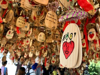 Dongba Wishing wooden windbells