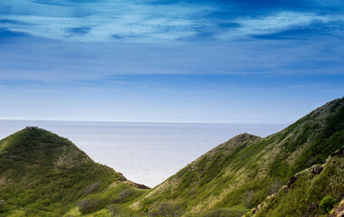 Fototapeta premium view from the mountain