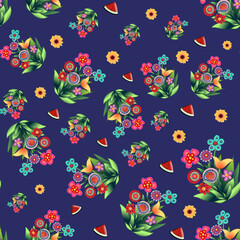 Flowers pattern