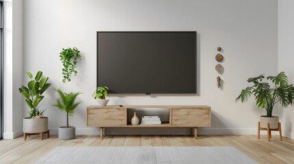 Elegant Vision: Transforming Your Living Room with Modern TV Wall D�cor