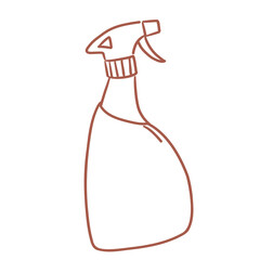spray cleaner illustration