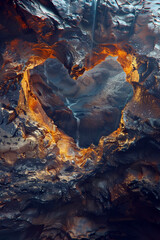The Heart of the Earth Revealed A Cinematic of Ancient Geological Wonders in Hyper Photographic