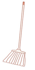 simple mop illustration