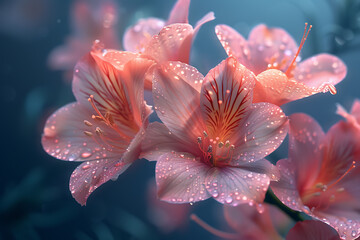 Captivating floral wallpaper featuring a stunning assortment of vibrant, colorful flowers in full bloom, perfect for creating elegant, nature-inspired backgrounds for a variety of projects