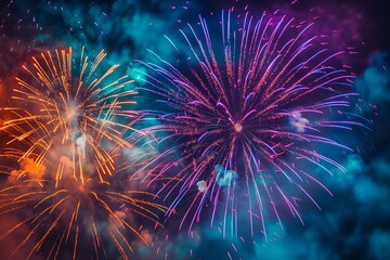 Stunning Fireworks Display Celebrating Mexican Independence