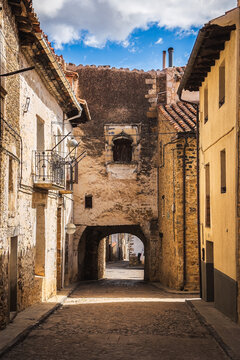 In the historic centre of Mosqueruela