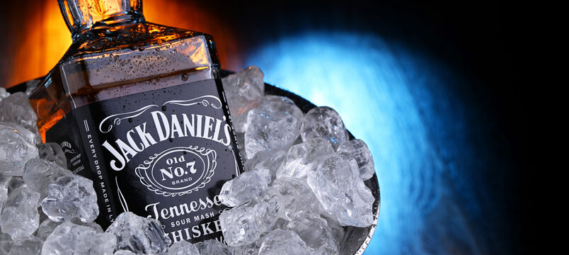 Bottle of Jack Daniel's whiskey