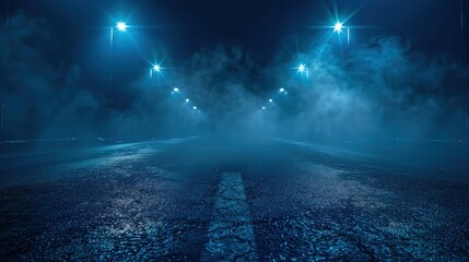 a captivating image of a desolate road disappearing into the depths of a tunnel, illuminated by a solitary beam of light. 