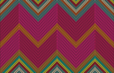 Retro Navajo tribe vector seamless design in various colors. Print of Aztec Fancy Geometric Art. Wallpaper, Fabric Design, Fabric, Paper, Cover, Textile, Weave, and Wrap are all terms that can be used