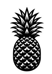 Pineapple SVG, Summer SVG, Tropical fruit SVG, Pineapple Silhouette, Pineapple Clipart, Pineapple Cricut, SVG, JPG, PNG