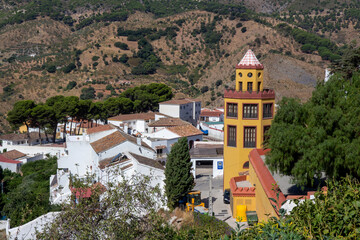 Carratraca, town in the Ronda mountain range in the province of Malaga, Spain