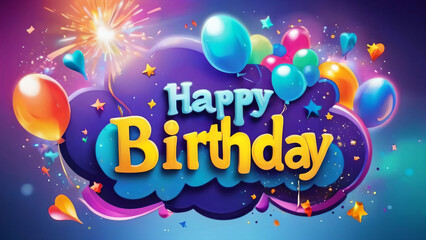 Happy Birthday Wish Card 
