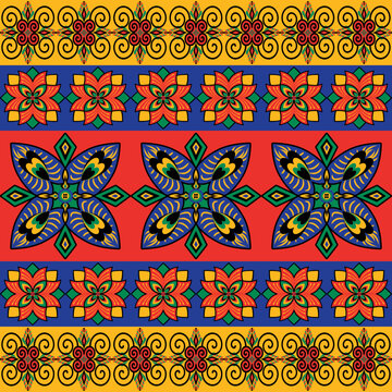 African ethnic native seamless pattern.Traditional kente,ankara,kitenge,chitenge,capulana african wax print fabric.Abstract vector motif pattern.For fabric,clothing,blanket,carpet,woven,wrap,decorate.