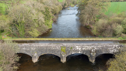 Situated just east of Brecon town in South Wales UK the Brynich Aqueduct carries the Monmouthshire...