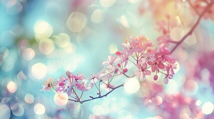 Soft bokeh, pastel color palette, clean and airy, modern style