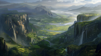 view of the mountains from the mountain