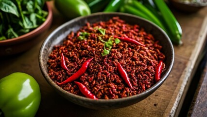  Freshly ground spices ready to enhance your culinary creations