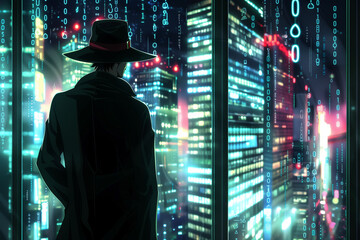 City Hackers at Night