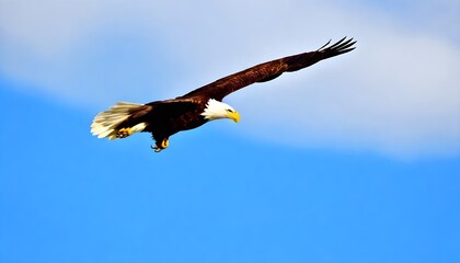 Naklejka premium Eagle-in-the-sky