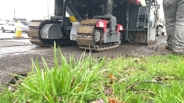 Low angle of Cold Milling Machine for Road Repaving