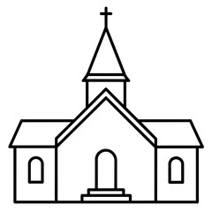 church of the holy spirit logo icons vector illustration