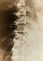 X-ray of bones. Aesthetics of X-rays. Generative AI - 783730401