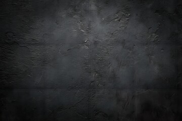 Dark grey textured concrete wall background