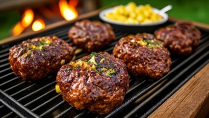 Grilling up a feast with these juicy meatballs