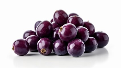  Purple plums in a pile fresh and ripe
