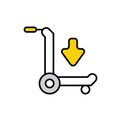 Buy icon design with white background stock illustration