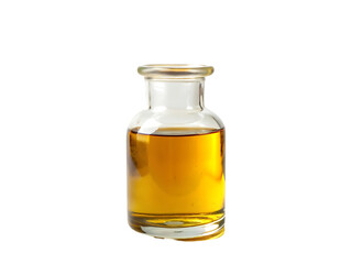 Olive oil bottle isolated on transparent background