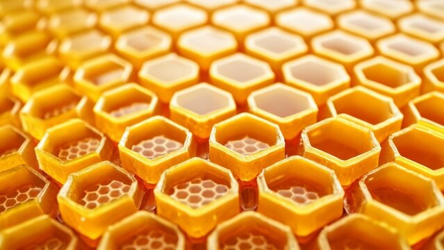  Beehive pattern closeup texture honeycomb yellow hexagonal intricate natural organic design pattern structure closeup macro detail