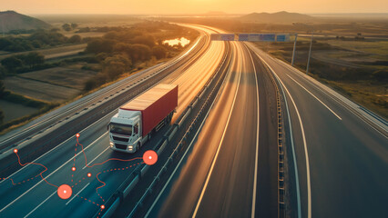 Next-gen supply chain logistics with real-time tracking information visualization 