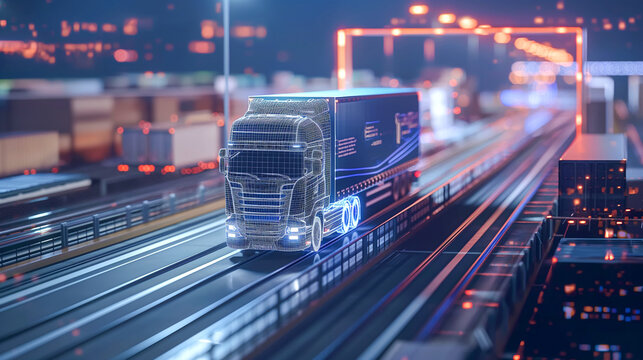Next-gen supply chain logistics with real-time tracking information visualization - Powered by Adobe