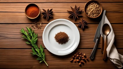 Obraz na płótnie Canvas Elevate your culinary creations with these aromatic spices