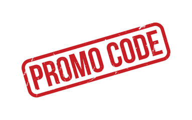 Promo Code Rubber Stamp Seal Vector