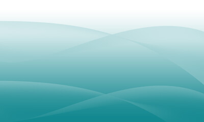 Abstract background of curved blue lines or layers on blue.