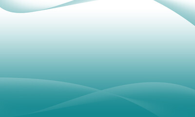 Abstract background of curved blue lines or layers on blue.