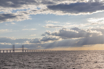 Obraz premium Öresundbrücke - schweden
