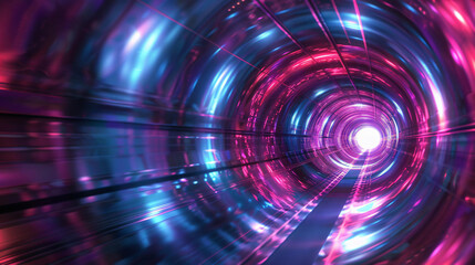 Abstract tunnel background