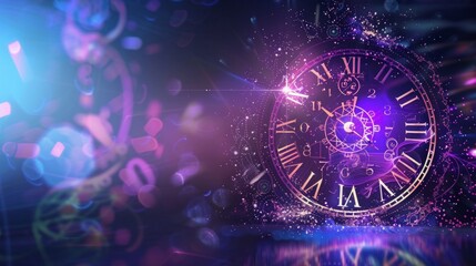 Mystical Numerology Clock Unveiling Core Numbers