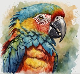 Obraz premium blue and yellow macaw