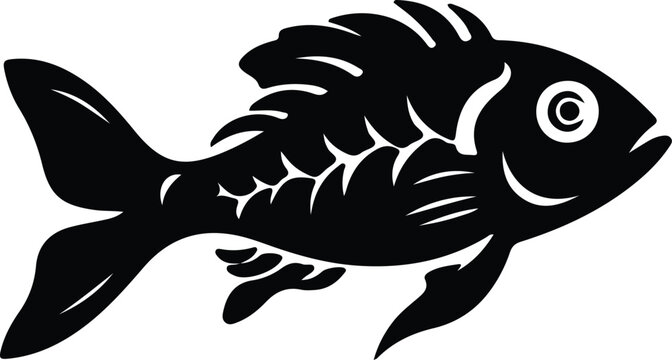 lanternfish silhouette
