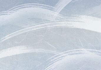 グレーの和風背景　水・冬イメージ