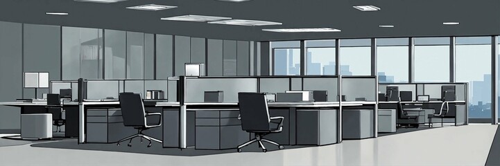 safe deposit box, bank vault, illustration, realistic 